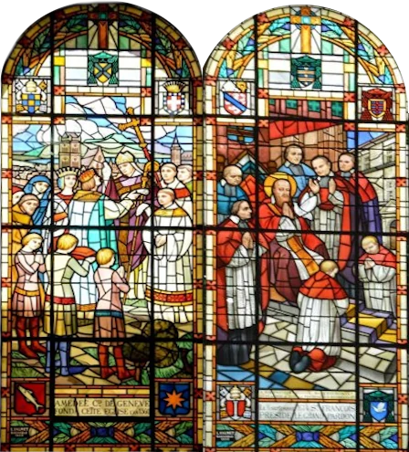 stained glass windows of notre-dame-de-iesse